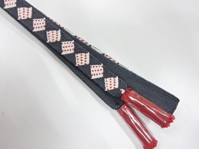 大特価品　上質　未使用品　正絹　撚り房　手組帯締め